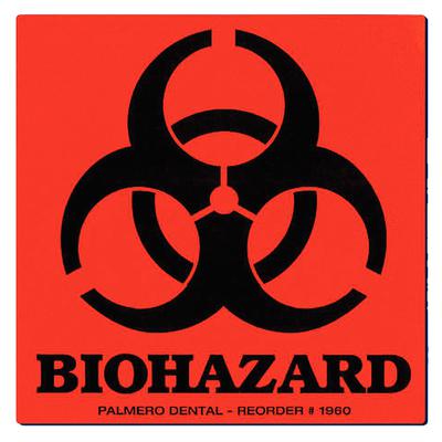 Biohazard Warning Labels – 3