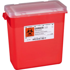 Sentinel® Sharps Container, 3GL, Yellow