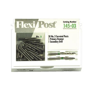 Flexi-Post® Prefabricated Split Shank Post, Titanium Refills