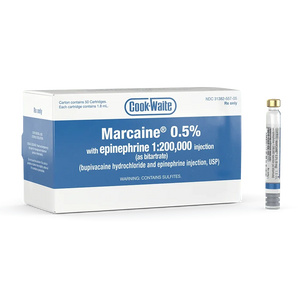 Cook-Waite Marcaine® – 1.8 ml Injection Cartridges, 50/Pkg
