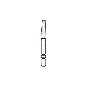 Two Striper® Diamond Burs – FG, Fine, Red, Taper Flat End, 5/Pkg