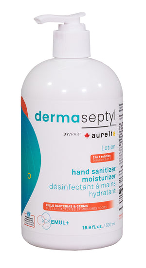 Hand Sanitizer & Moisturizer – Dermaseptyl