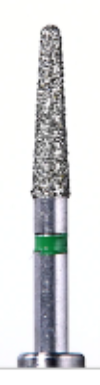 Diamond Bur, Round End Taper 10/pk