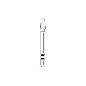 Two Striper® Diamond Burs – FG, Coarse, Green, KR Taper Flat End, 5/Pkg