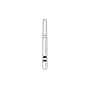 Two Striper® Diamond Burs – FG, Coarse, Green, KR Taper Flat End, 5/Pkg