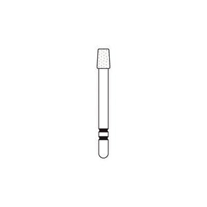 Two Striper® Diamond Burs – FG, Fine, Red, KR Taper Flat End, 5/Pkg