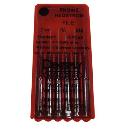 Hedstrom Files – Engine-Driven, Stainless Steel, 21 mm, 6/Pkg
