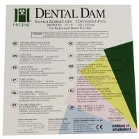 Hygenic® Dental Dam Convenience Pack – Adults, 6