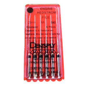 Hedstrom Files – Engine-Driven, Stainless Steel, 6/Pkg