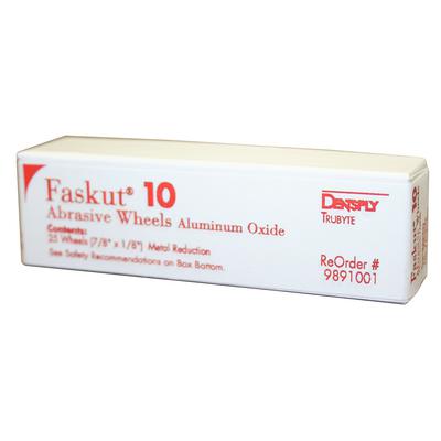 Faskut® Aluminum Oxide Wheel #10 – Brown, 25/Pkg