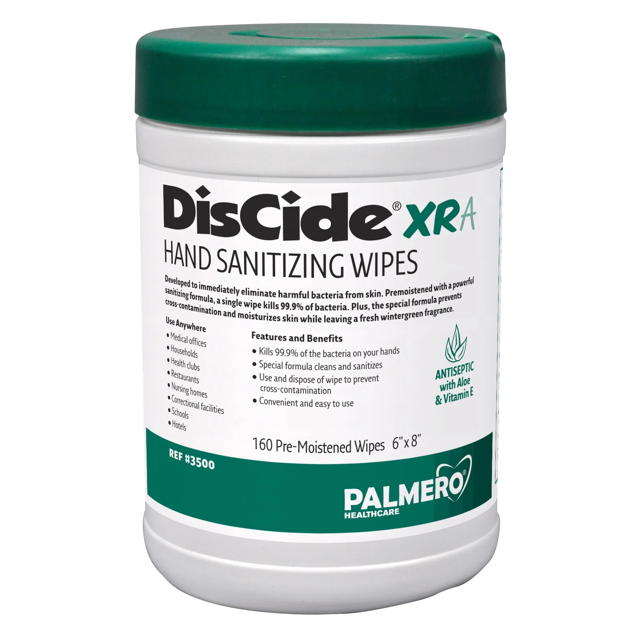 DisCide® XRA Hand Sanitizing Wipes