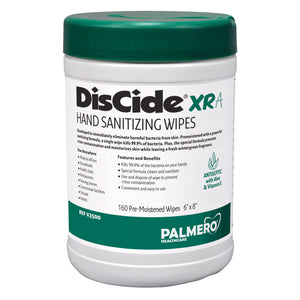 DisCide® XRA Hand Sanitizing Wipes