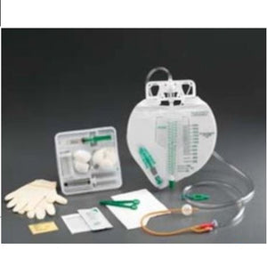 Lubricath™ Urine Meter Foley Trays with 16FR. Hydrophilic-Coated Catheter