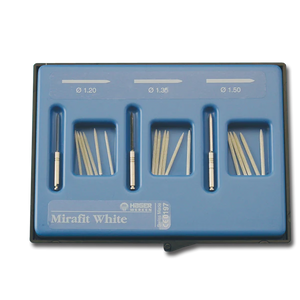 Mirafit White Fiberglass Posts Refills, 6/Pkg