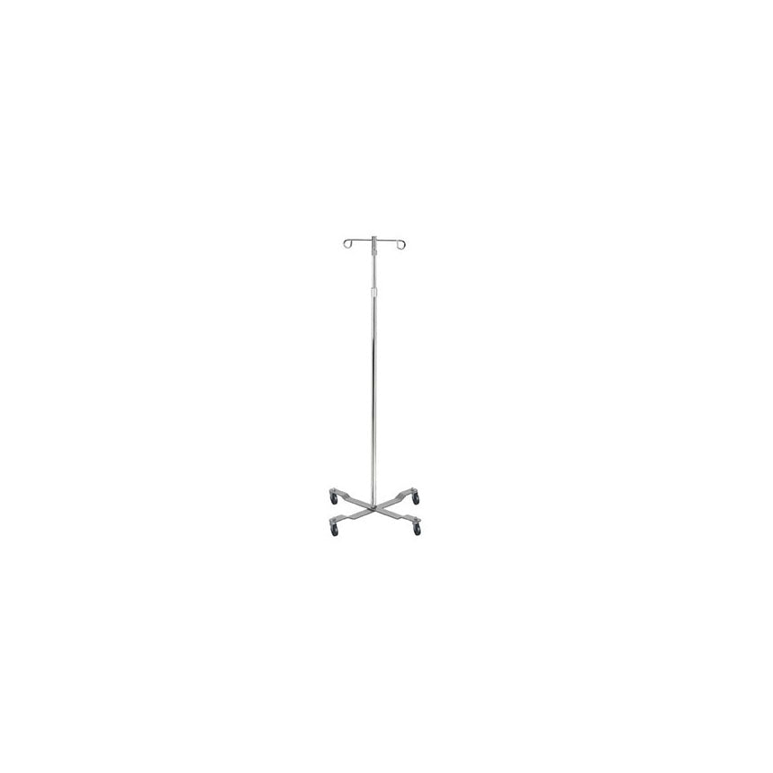 IV Pole, Economy, with Removable Top, Two Hook, H40-82