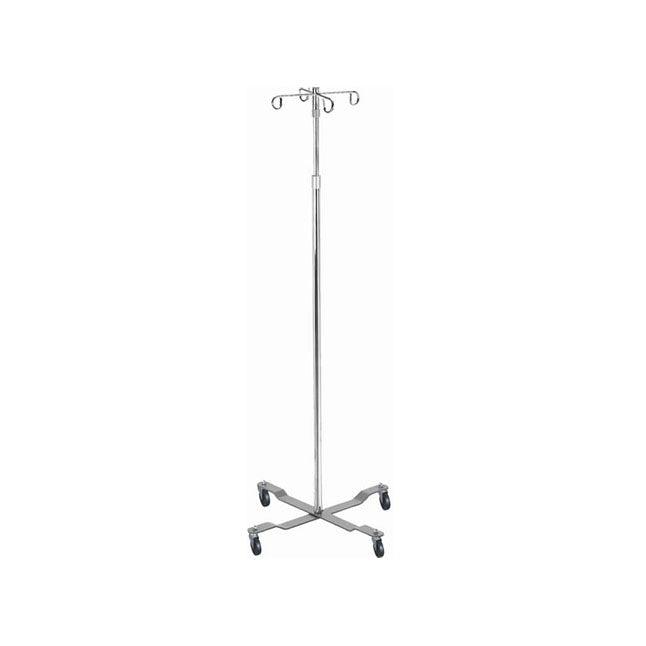 IV Pole, Economy, with Removable Top, Two Hook, H40-82