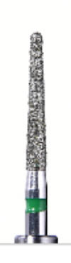 Diamond Bur, Round End Taper 10/pk