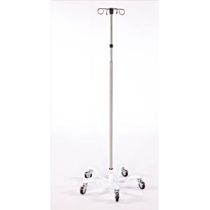 Stainless Steel Telescoping IV Pole