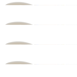Polybite Disposable Bite Triple Trays