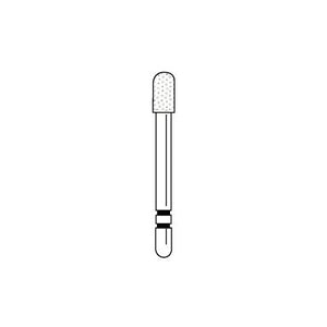 Two Striper® Diamond Burs – FG, Fine, Red, Taper Round End, 5/Pkg