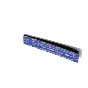 Bausch Arti-Check® Articulating Paper – Straight, Box with Booklets, 200 Strips