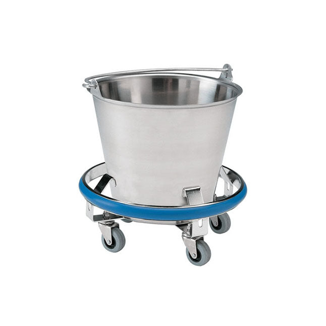Kick Bucket, Stainless Steel, 12qt, OD 13-1/2