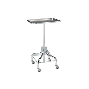 Medical Tray Stand, Stainless steel, 40 lb, W12-5/8