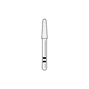 Two Striper® Diamond Burs – FG, Fine, Red, Taper Round End, 5/Pkg