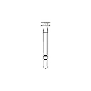 Two Striper® Diamond Burs – FG, Coarse, Green, Wheel, 5/Pkg