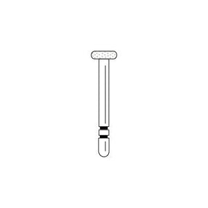 Two Striper® Diamond Burs – FG, Coarse, Green, Wheel, 5/Pkg