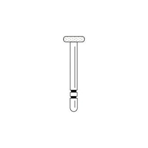 Two Striper® Diamond Burs – FG, Coarse, Green, Wheel, 5/Pkg