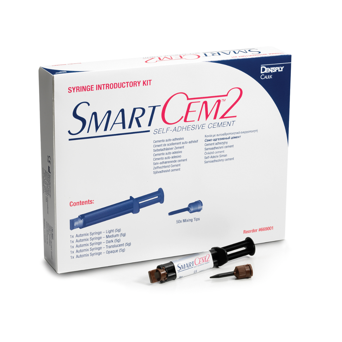 SmartCem®2 Self-Adhesive Cement, Syringe Intro Kit