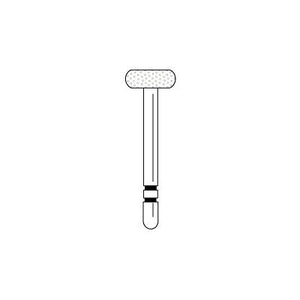 Two Striper® Diamond Burs – FG, Coarse, Green, Wheel, 5/Pkg