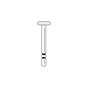 Two Striper® Diamond Burs – FG, Fine, Red, Wheel, 5/Pkg
