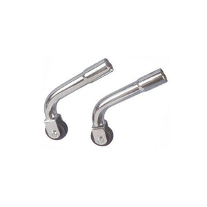 Anti-Tipper, with Wheel, Chrome