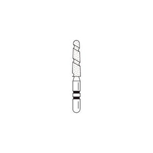 Two Striper® TS2000™ ShortCut™ Diamond Burs – FGSS, Course, Green, Cone, 5/Pkg