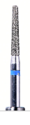 Diamond Bur, Flat End Taper 10/pk