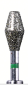 Diamond Bur, Barrel 10/pk