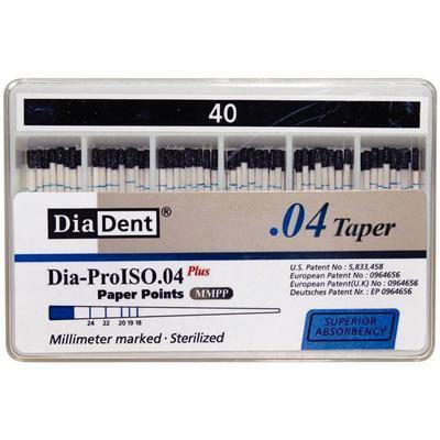 Dia-ProISO GT Paper Points – 0.04 Taper, Spillproof Packaging, 100/Pkg