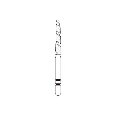 Two Striper® TS2000™ Diamond Burs – FG, Coarse, Green, 5/Pkg