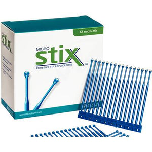 Micro-Stix™ Adhesive Tip Applicators – Original Hold, Blue, 64/Pkg