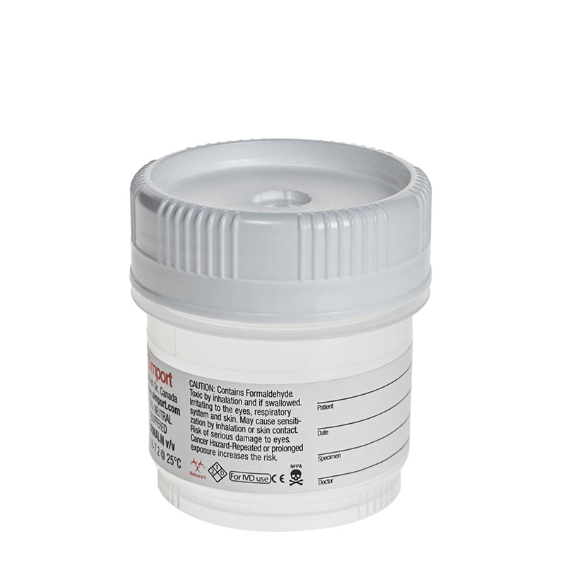 HISTOTAINER II PREFILLED CNTN 90ML WHITE FORMALIN 96EA/CA