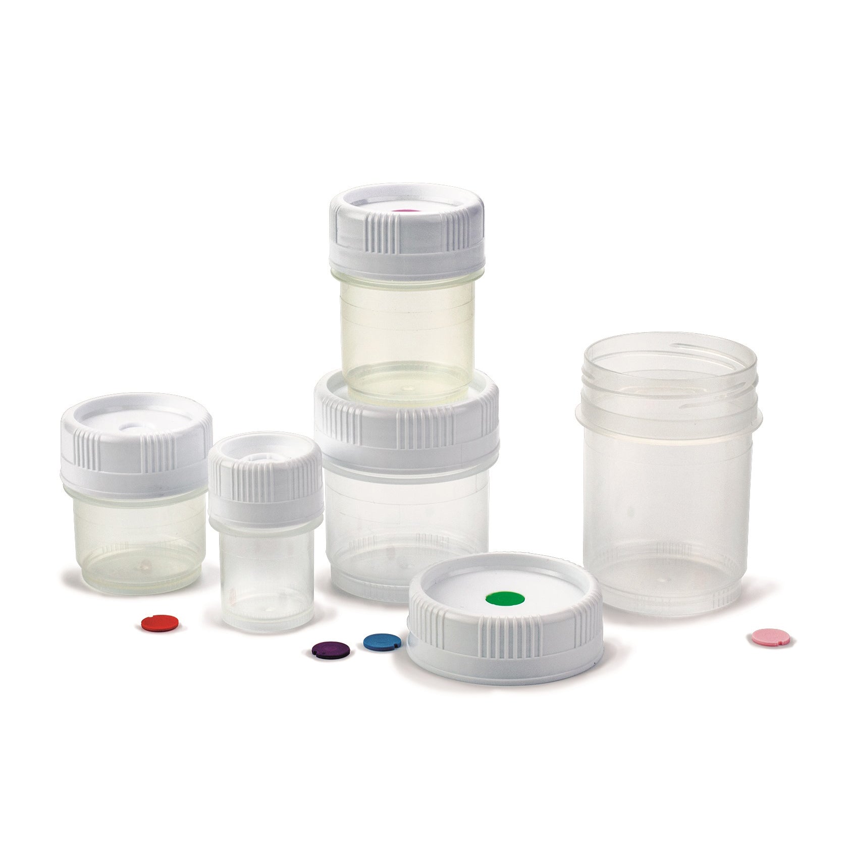 HISTOTAINER II PREFILLED 40ML WHITE 96EA/CA