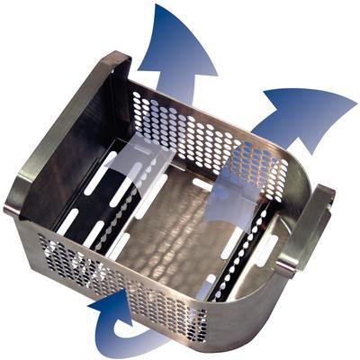 BioSonic® Three-Quarter FingerGuard™ Instrument Basket