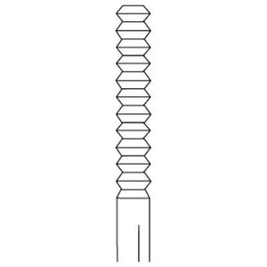 Singles Disposable Diamonds – FG, Cylinder, 25/Pkg