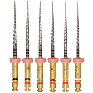 K3 Nickel-Titanium Endodontic Files – 25 mm Length, 6/Pkg