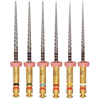 K3 Nickel-Titanium Endodontic Files – 25 mm Length, 6/Pkg