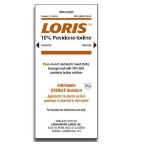 LORIS™ 10% PVP-I Sterile Swabstick