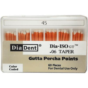Dia-ISO GT™ Gutta Percha Points – 0.06 Taper, 60/Box