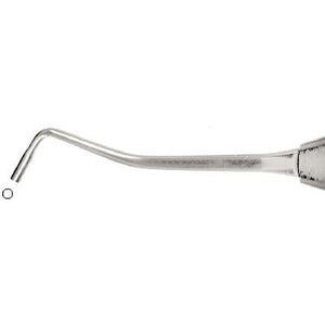 Condenser/Plugger – # 1/4, Serrated, Standard Handle, Double End